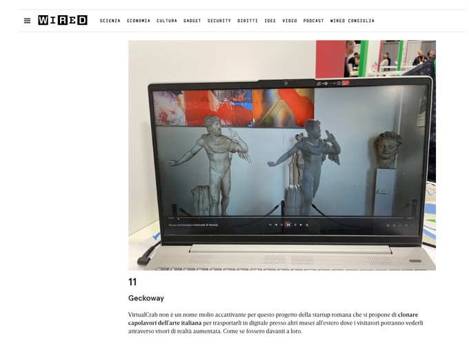 GeckoWay per Wired