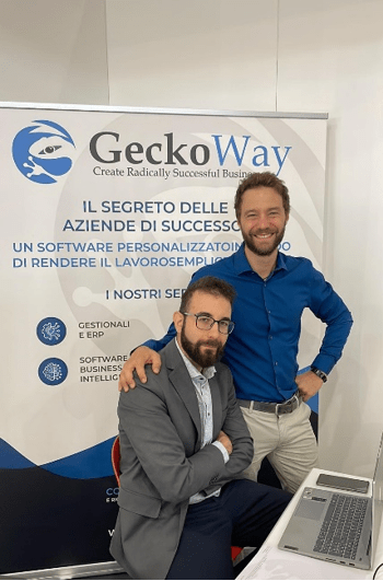 Impiegati GeckoWay alla fiera Edil Social Expo