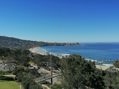 Veduta dall'istituto di Oceanografico di San Diego